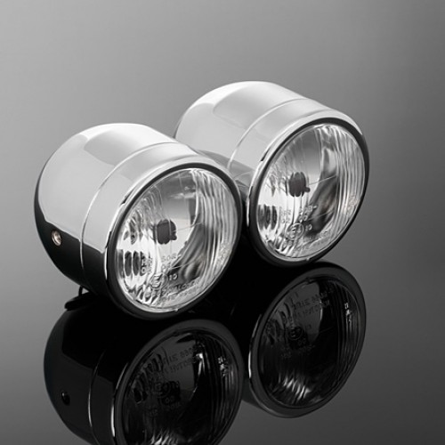 Optique de phare LED Highsider Frame-R2 Type 7 fixation latérale noir -  Pièces Carénage sur La Bécanerie