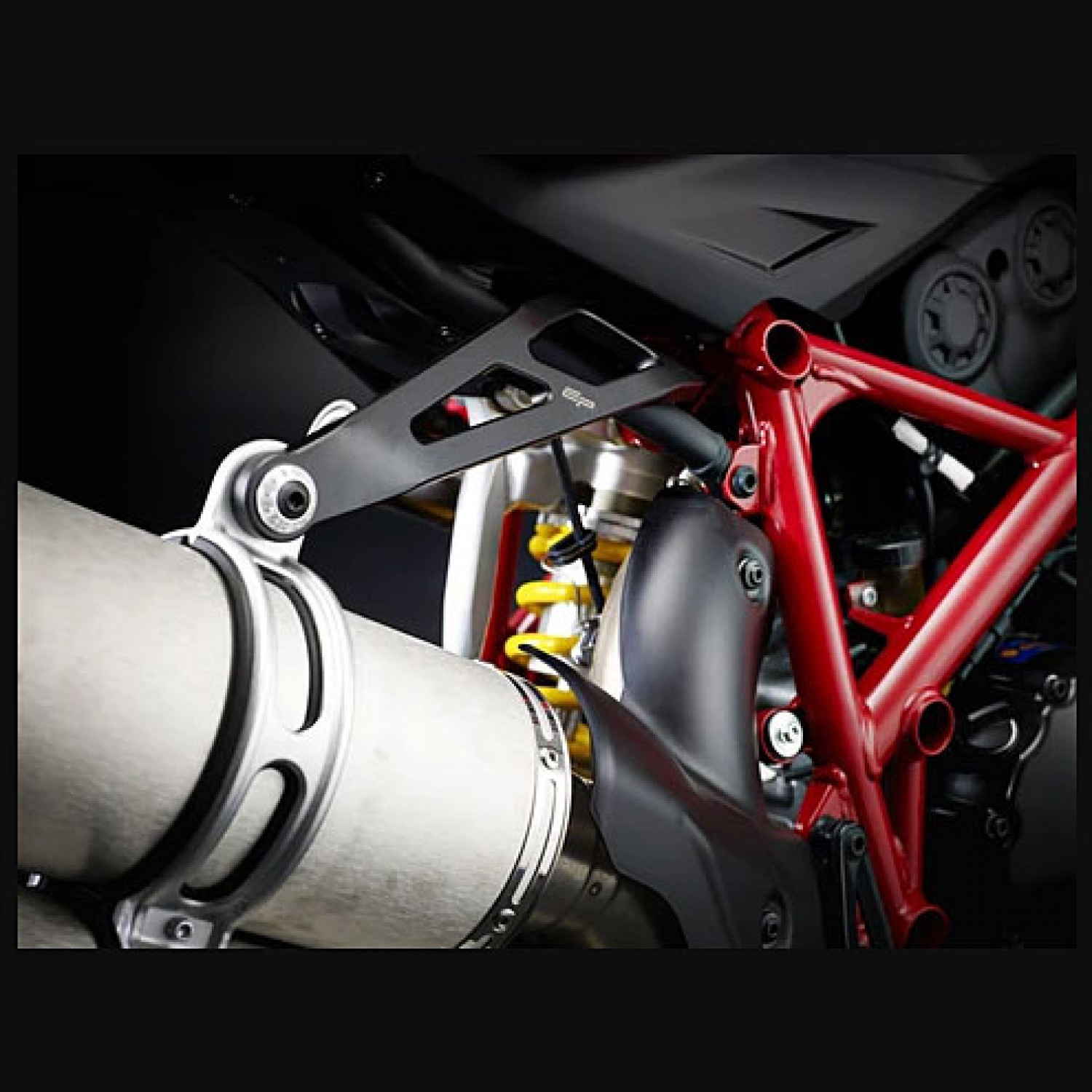 Patte support de pot Evotech Performance - Monster 821 - Ducati
